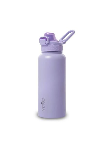 Termo Para Agua Con Tapa Intercambiable Flux 1000 Ml Morado