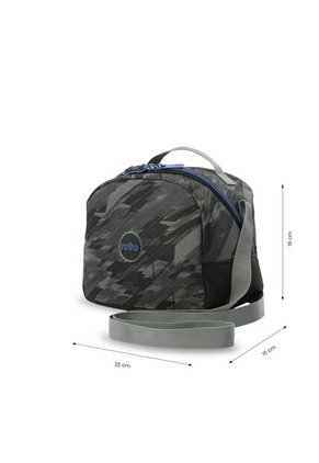 Combo Escolar Niño X3 Morral +Lonchera+Multiuso Helmet Racer Negro