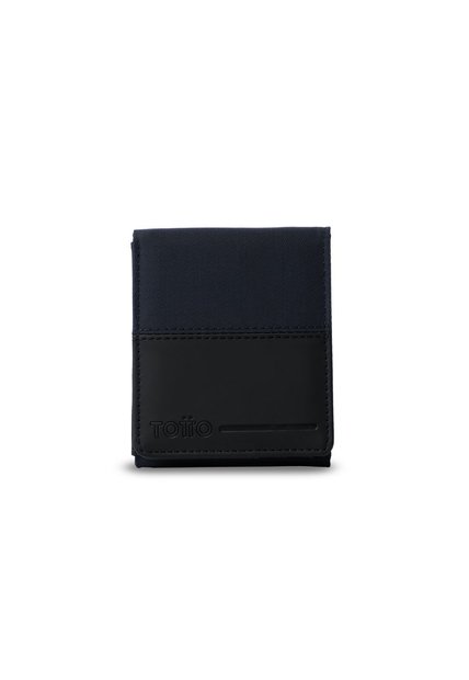 Billetera Hombre Nexus Grande Con RFID Blocker Azul