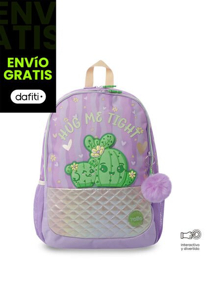 Morral Para Niña Kacty Grande Morado