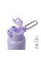 Termo Para Agua Con Tapa Intercambiable Flux 1000 Ml Morado de Totto