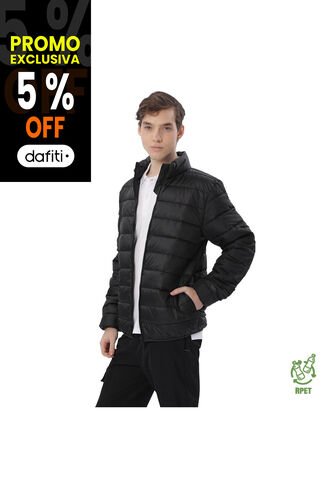 Chaqueta Acolchada Para Hombre Termolight 2.0 Negra Totto