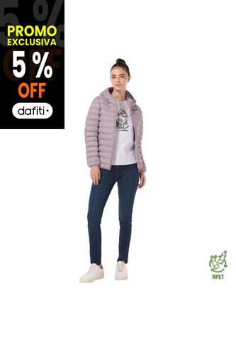 Chaqueta Acolchada Para Mujer Colorfull Pro Morada Totto