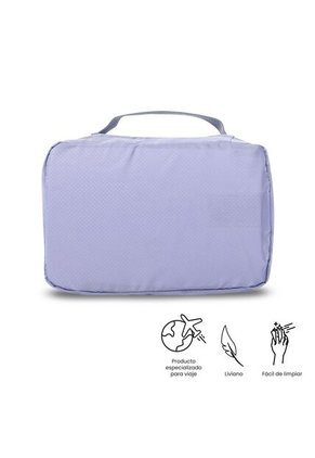 Organizador De Baño Para Viaje All In Morado