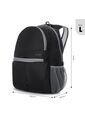 Morral De Viaje Plegable Noka 20 Grande Negro de Totto