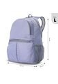 Morral De Viaje Plegable Noka 20 Grande Morado de Totto