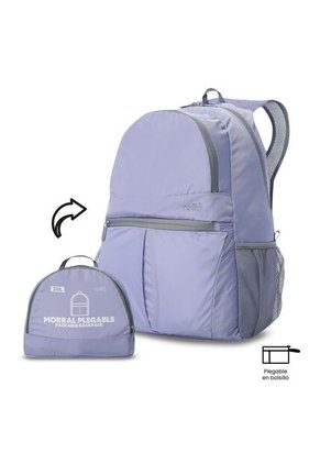 Morral De Viaje Plegable Noka 20 Grande Morado
