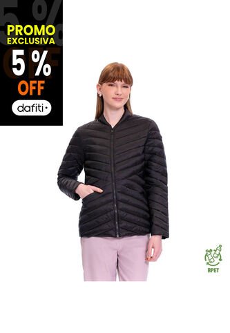 Chaqueta Acolchada Para Mujer Owens 2.0 Negra Totto