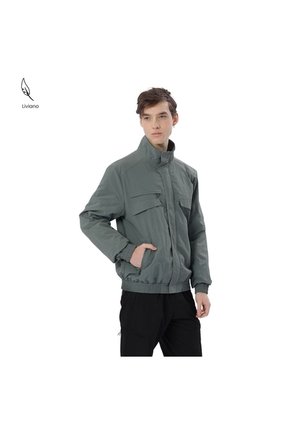 Chaqueta Tipo Bomber Para Hombre Alea Verde