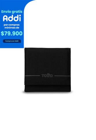 Billetera Hombre Sayle Grande Con RFID Blocker Negra Totto