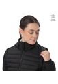 Chaqueta Acolchada 2 En 1 Para Mujer Chalina Negra de Totto