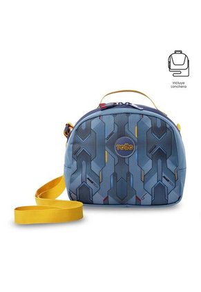 Combo Escolar Niño X3 Maleta Ruedas+Lonchera+Multiuso Sentinel Gris