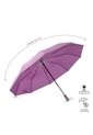 Sombrilla Grande Brella Con Filtro UV Morada de Totto