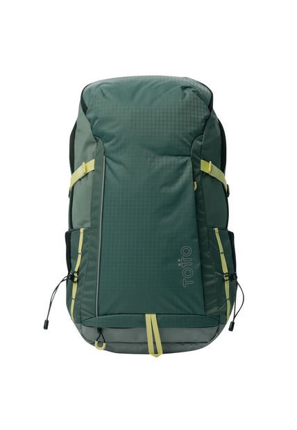 Morral Outdoor Summit 28 Verde Con Sistema De Hidratación