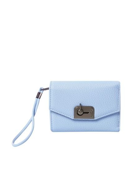 Billetera Smooth Ney Con RFID Blocker Azul