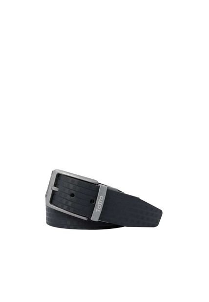Cinturon 100% Cuero Reversible Cintop