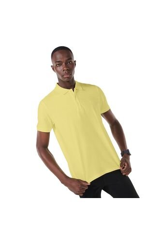Camisa Polo Youngpolo Para Hombre Amarilla Totto
