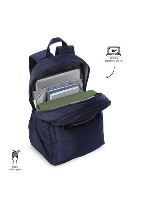 Morral Universitario Plaine 2.0 Porta PC 14" Azul
