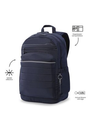 Morral Universitario Plaine 2.0 Porta PC 14" Azul