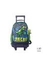 Maleta Para Niño Con Ruedas Digisaurio Mediano Azul de Totto