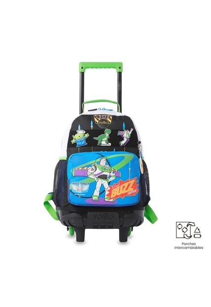 Maleta Para Niño Con Ruedas Toy Story Buzz Mediano Azul