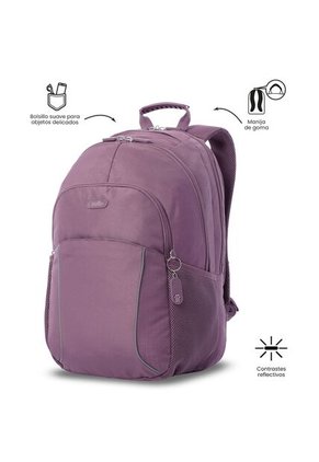 Morral Universitario Porta PC 15.4" P Tablet Cambri 2.0 Morado Mujer