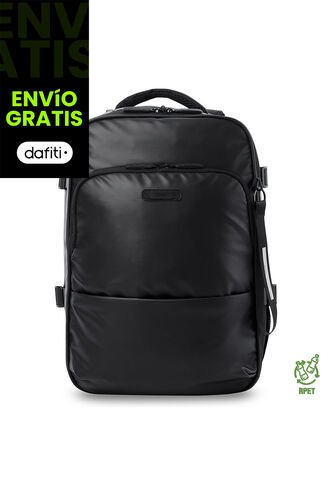 Morral Multifuncional De Viaje Mediano Trip Negro Totto