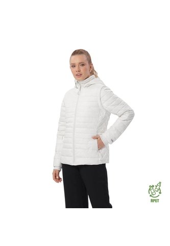 Chaqueta Acolchada 2 En 1 Para Mujer Chalina Blanca Totto