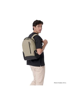 Morral Universitario Detroit Porta PC 16" Café Hombre