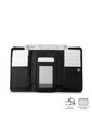 Billetera Mujer Texture Grande Con RFID Blocker Negra de Totto