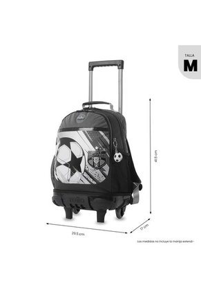 Maleta Para Niño Con Ruedas Champion Mediano Gris