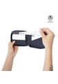 Billetera Hombre Wood Mediana Con RFID Blocker Azul de Totto