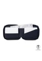 Billetera Hombre Wood Mediana Con RFID Blocker Azul de Totto