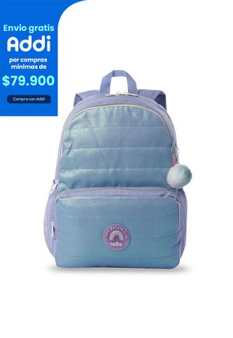 Morral Para Niña Magic Sky Mediano Color Azul Totto