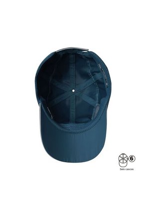 Gorra Beisbolera Ciclyng Con Filtro UV Azul