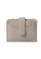 Billetera Mujer Texture Pequeña Con RFID Blocker Beige de Totto