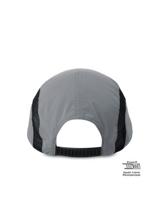 Gorra Beisbolera Climty Con Filtro UV Color Gris