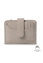 Billetera Mujer Texture Pequeña Con RFID Blocker Beige de Totto