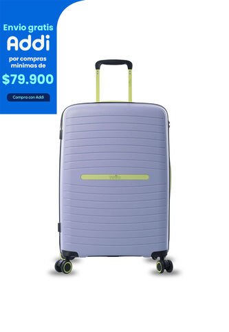 Maleta De Viaje Mediana 360 Wave 2.0 Morada Totto