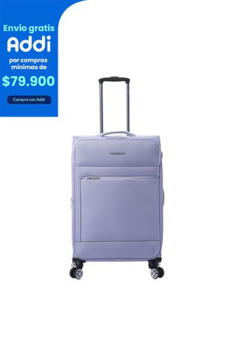 Maleta De Viaje Mediana 360 Liviana Morada Totto