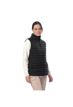 Chaqueta Acolchada 2 En 1 Para Mujer Chalina Negra