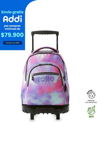 Maleta Para Niña Con Ruedas Porta PC 15.4