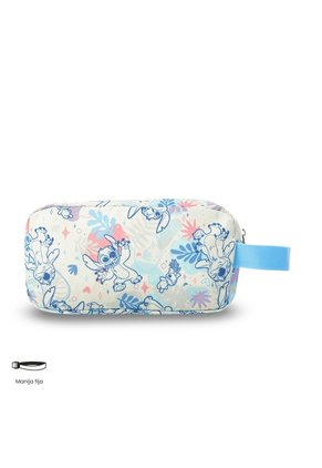 Cartuchera Multiuso Agapec Stitch Grande Blanca Mujer