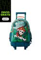 Morral Con Ruedas Niño Paw Patrol Mediano Verde de Totto