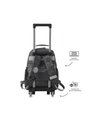 Morral Escolar Con Ruedas Champion Mediano Estampado De Fútbol de Totto