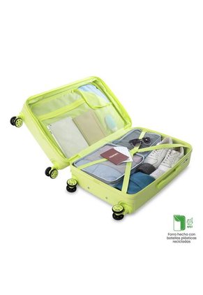 Maleta De Viaje Mediana 360 Bazy+ 2.0 Verde