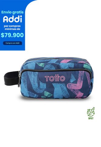 Cartuchera Multiuso Agapec Grande Azul Mujer Totto