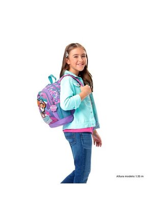Morral Para Niña Paw Patrol Pequeño Morado