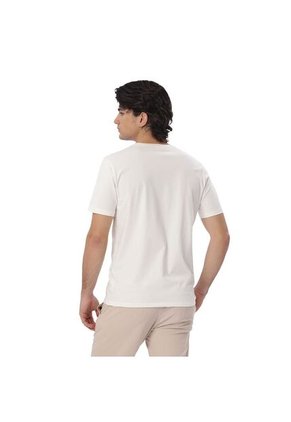 Camisa Para Hombre Unicolor Manne Manga Corta Blanca
