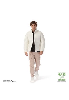 Chaqueta Acolchada Para Hombre Termolight 2.0 Blanco Hueso